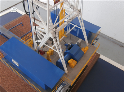 PCJ model drill rig 4