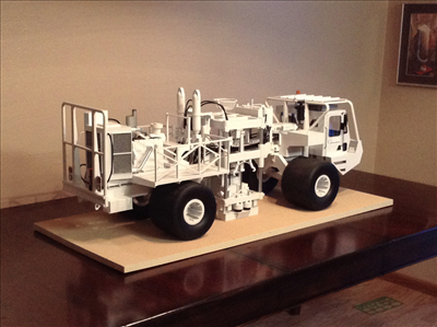 model drill rig